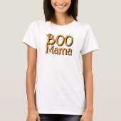 Minimalistisch Boo Mama T-shirt (Voorkant)