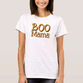 Minimalistisch Boo Mama T-shirt