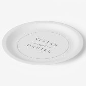 Minimalistisch Bord voor Silver Wedding Cke (Gekanteld)