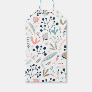 Minimalistisch bosgebied laat cadeau Labels achter Cadeaulabel