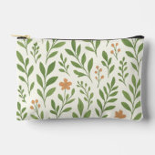 Minimalistisch botanisch patroon met groene blader etui (Voorkant)