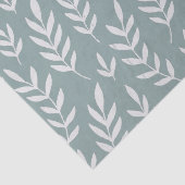 MINIMALISTISCH BOTANISCH SALIE GROEN BLADBLADMOTIE TISSUEPAPIER (Detail)