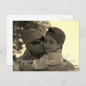 Minimalistisch Briefkaart van Sepia uit de Happy N (Voorkant / Achterkant)