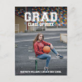 Minimalistisch Briefkaart voor bekendmaking van fo (Voorkant)