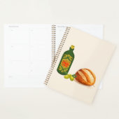Minimalistisch Brood en Olijfolie Planner (Display)