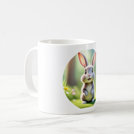 "Minimalistisch brouwsel Koffiemok (Voorkant links)