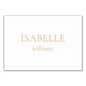 Minimalistisch bruiloft feest diner en speciale ev kaart (Voorkant)