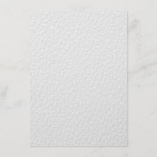 Minimalistisch Bruiloft Menu Poster Eenvoudig Brui (Achterkant)