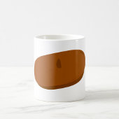 Minimalistisch bruin baret Frans Pet Koffiemok