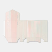 Minimalistisch Bunny en Vlinders Baby shower Bedankdoosjes (Uitgevouwen)