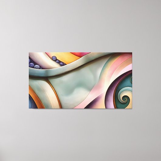 minimalistisch canvas afdruk (Voorkant)