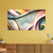 minimalistisch canvas afdruk (Insitu (Woonkamer))