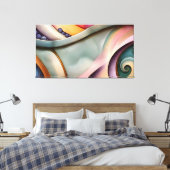 minimalistisch canvas afdruk (Insitu (Slaapkamer))