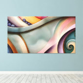 minimalistisch canvas afdruk (Insitu (Houten vloer))