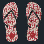 Minimalistisch Chinees Rode Dubbelgeluk Teenslippers<br><div class="desc">Minimalistisch Chinees ontwerp voor dubbel geluk in een eenvoudig rood en wit patroon. Een chic en klassiek aziatisch, thematisch huwelijksontwerp voor het moderne en stijlvolle koppel. Het dubbele geluk is een zeer veelbelovend en gelukssymbool dat wordt gebruikt bij alle oosterse bruiloften en feestelijkheden. Ontworpen door: fat*fa*tin. Eenvoudig aan te passen...</div>