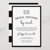 Minimalistisch chique Vrijgezellenfeest per post Kaart (Voorkant / Achterkant)