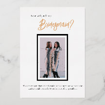 Minimalistisch Classy Eenvoudig Bruidsmeisje