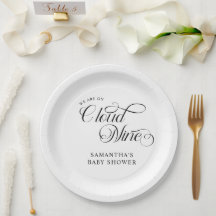 Minimalistisch Cloud Nine Baby shower