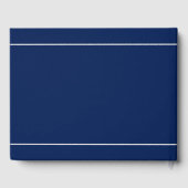 Minimalistisch, conservatief gastenboek (Achterkant)