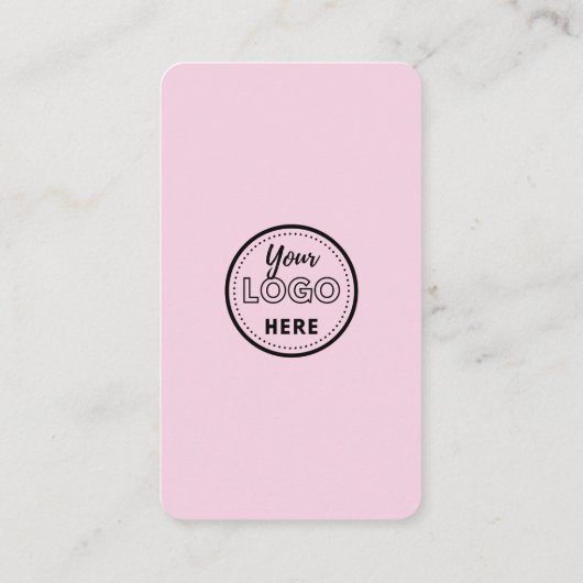 Minimalistisch contact met ons sociale media QR-co Visitekaartje (Achterkant)