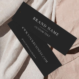 Minimalistisch Custom Business Label Hang Label Mini Visitekaartjes