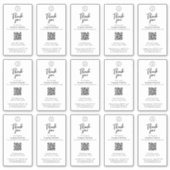 Minimalistisch Custom Company Logo Box Seal Label (Voorkant)