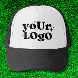 Minimalistisch Custom Professioneel Bedrijf Merk L Trucker Pet<br><div class="desc">Minimalistische Custom Professioneel Bedrijf Merk Logo Trucker Hoed.</div>