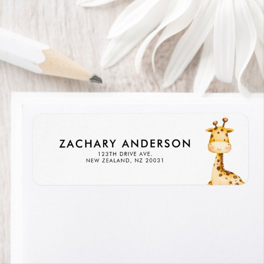 Minimalistisch Cute Baby Kinder Specialized Lab Etiket (Insitu)