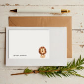 Minimalistisch Cute Baby Lion Kinder op maat Post-it® Notes