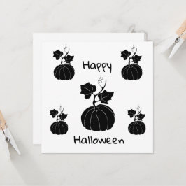 Minimalistisch Cute Happy Halloween