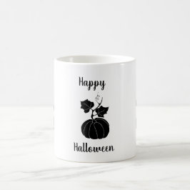 Minimalistisch Cute Happy Halloween Koffiemok