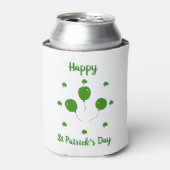 Minimalistisch Cute Happy St Patrick's Day Blikjeskoeler (Blikje Voorkant)