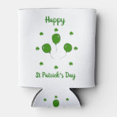 Minimalistisch Cute Happy St Patrick's Day Blikjeskoeler (Voorkant)