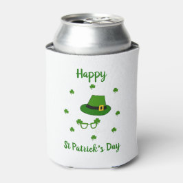 Minimalistisch Cute Happy St Patrick's Day Blikjeskoeler