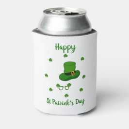 Minimalistisch Cute Happy St Patrick's Day Blikjeskoeler