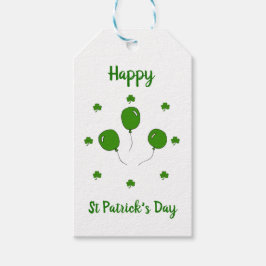 Minimalistisch Cute Happy St Patrick's Day Cadeaulabel