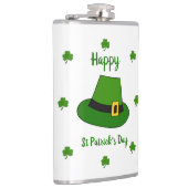 Minimalistisch Cute Happy St Patrick's Day Heupfles (Rechts)