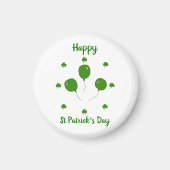 Minimalistisch Cute Happy St Patrick's Day Magneet (Voorkant)