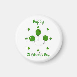 Minimalistisch Cute Happy St Patrick's Day Magneet