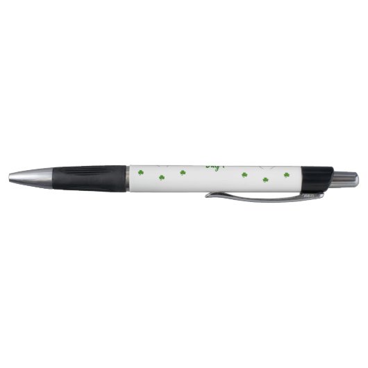 Minimalistisch Cute Happy St Patrick's Day Pen (Bodem)