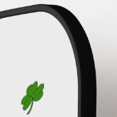 Minimalistisch Cute Happy St Patrick's Day Pickleball Paddle (Links Detail)