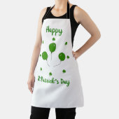 Minimalistisch Cute Happy St Patrick's Day Schort (Insitu)
