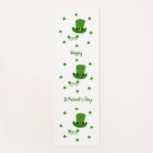 Minimalistisch Cute Happy St Patrick's Day Yogamat (Voorkant)