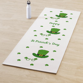 Minimalistisch Cute Happy St Patrick's Day Yogamat