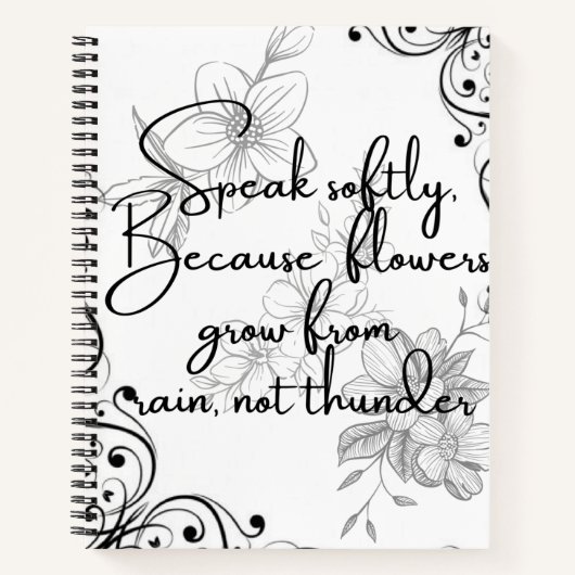 MINIMALISTISCH DAGBOEK MET BOTANISCHE ELEMENTEN & NOTITIEBOEK (Voorkant)