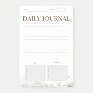Minimalistisch dagboek Post-it-notities Post-it® Notes