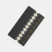 Minimalistisch Daisy-ontwerp Servet (Hoek)