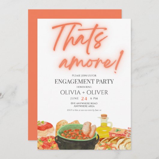 Minimalistisch dat is meer verloving kaart (Voorkant / Achterkant)