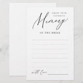 Minimalistisch delen van een vrijgezellenfeest-geh (Voorkant / Achterkant)