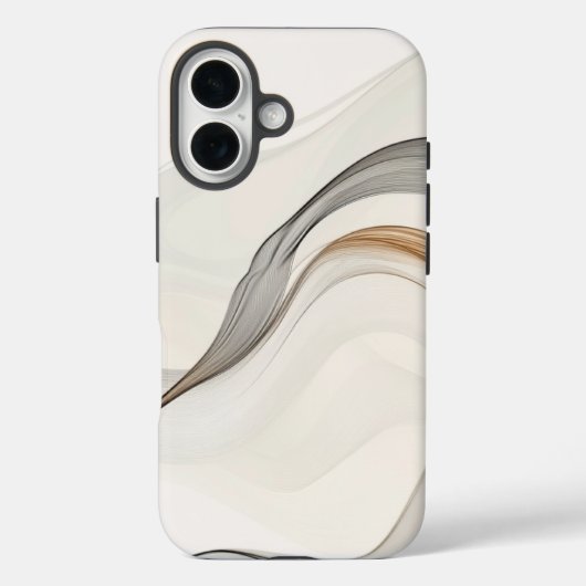 minimalistisch | Delicate Leaf & Branch Sketch Case-Mate iPhone Case (Achterkant)